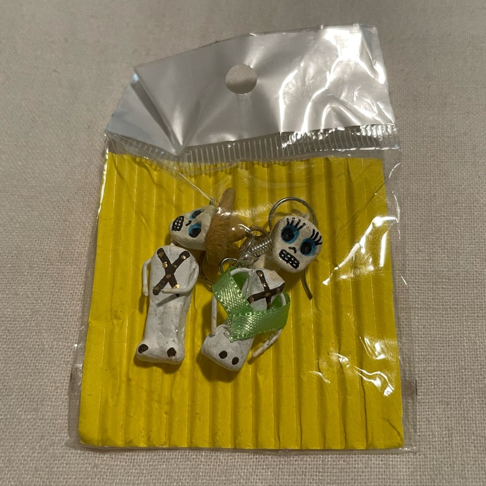 NWOT Day of the Dead Earrings